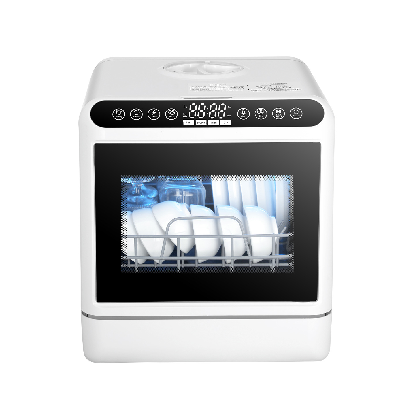 Smart Home Ac - Dishwasher, 220V UK Plug, Large Capacity,