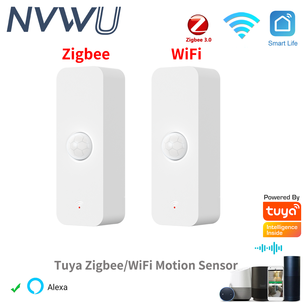 Smart Home Networking - Tuya WiFi Zigbee PIR Motion Sensor