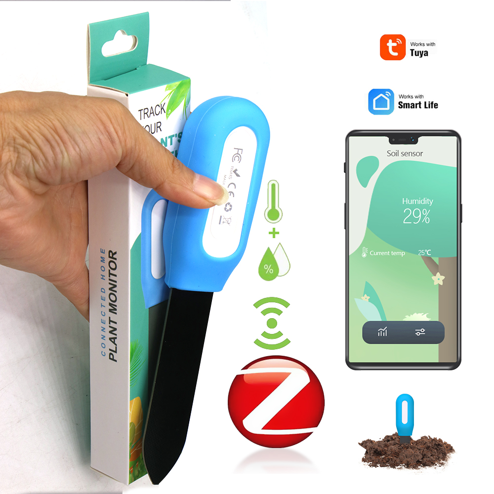 Smart Home Devices - Smart Zigbee Soil Sensor for Home