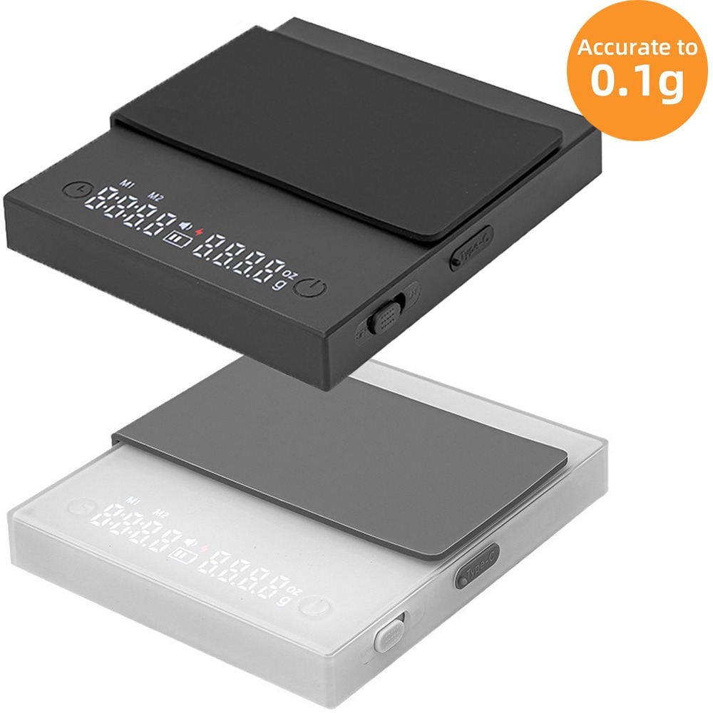 Smart Home Utensils - Kitchen Digital Coffee Scale 2kg/0.1g Rechargeable