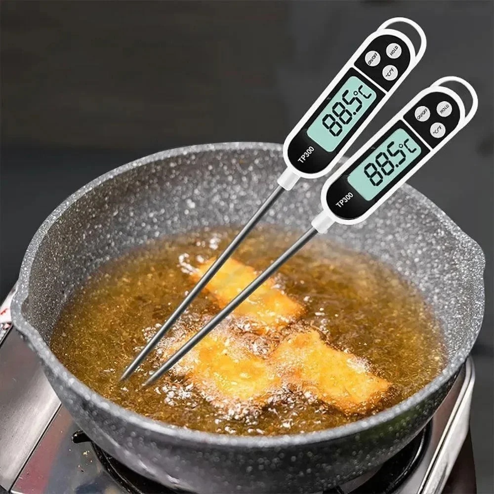 Smart Home Utensils - 1pc Stainless Steel Digital Probe Food