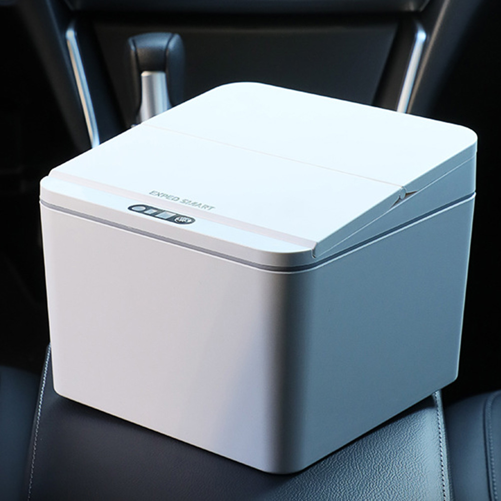 Smart Home Junkie - Electric Sensor Desktop Trash Can Portable