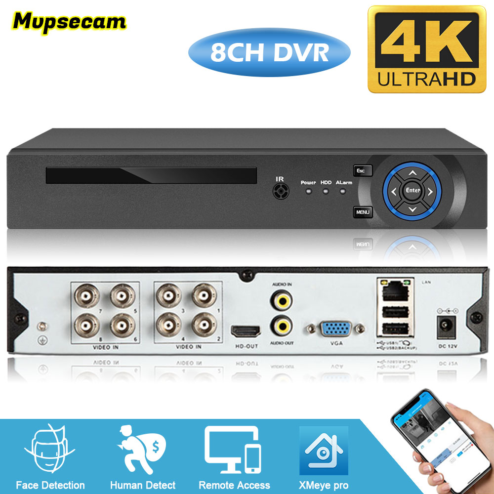 Smart Home Microsoft - Xmeye 4K 8MP Security CCTV DVR