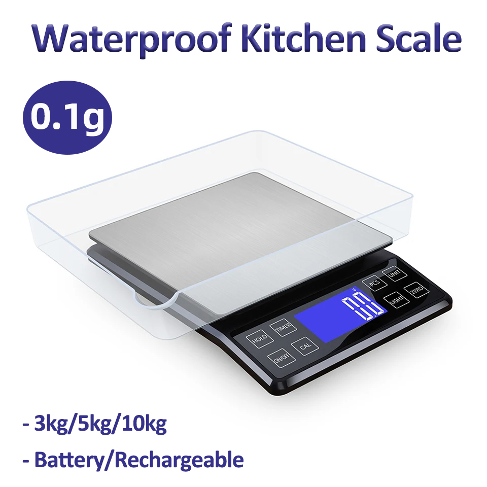Smart Home Utensils - Digital Kitchen Scale 0.1g High Precision