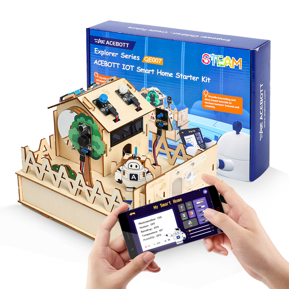 Smart Home Kit For Arduino - ACEBOTT DIY Smart Home Kit for