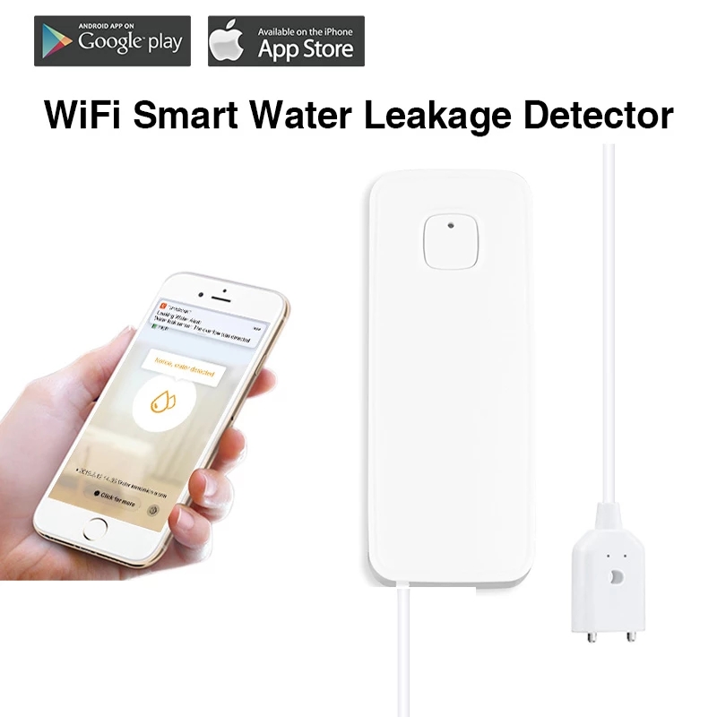 Water Alarm Sensor WiFi Water  - Wifi Water Leak Detector recension och pris