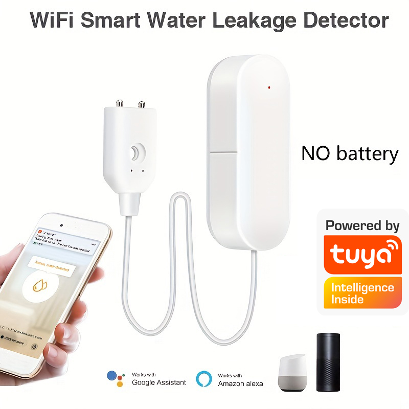 WiFi Water Level Sensor Leakag - Wifi Water Leak Detector recension och pris