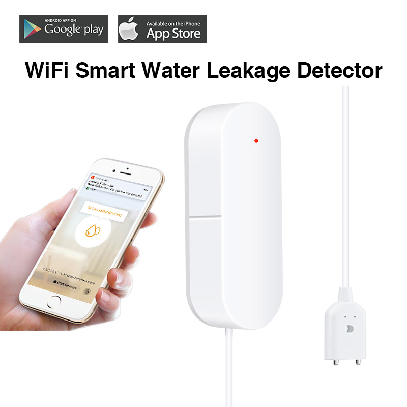 WiFi Water Level Sensor Leakag - Wifi Water Leak Detector recension och pris