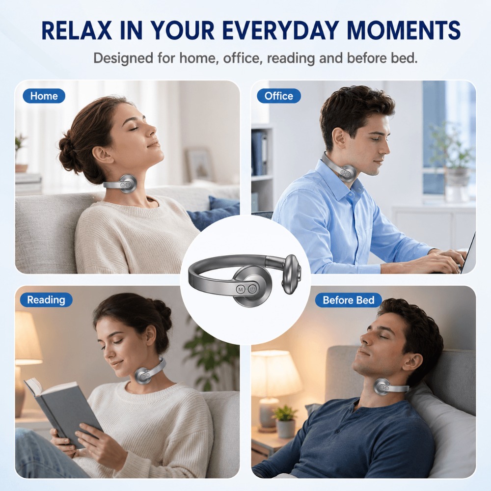 Smart Sleep Aid Neck Massager, - Smart Home Devices recension och pris