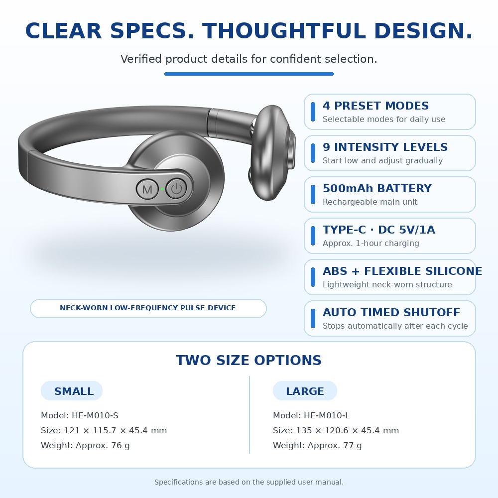 Smart Sleep Aid Neck Massager, - Smart Home Devices recension och pris
