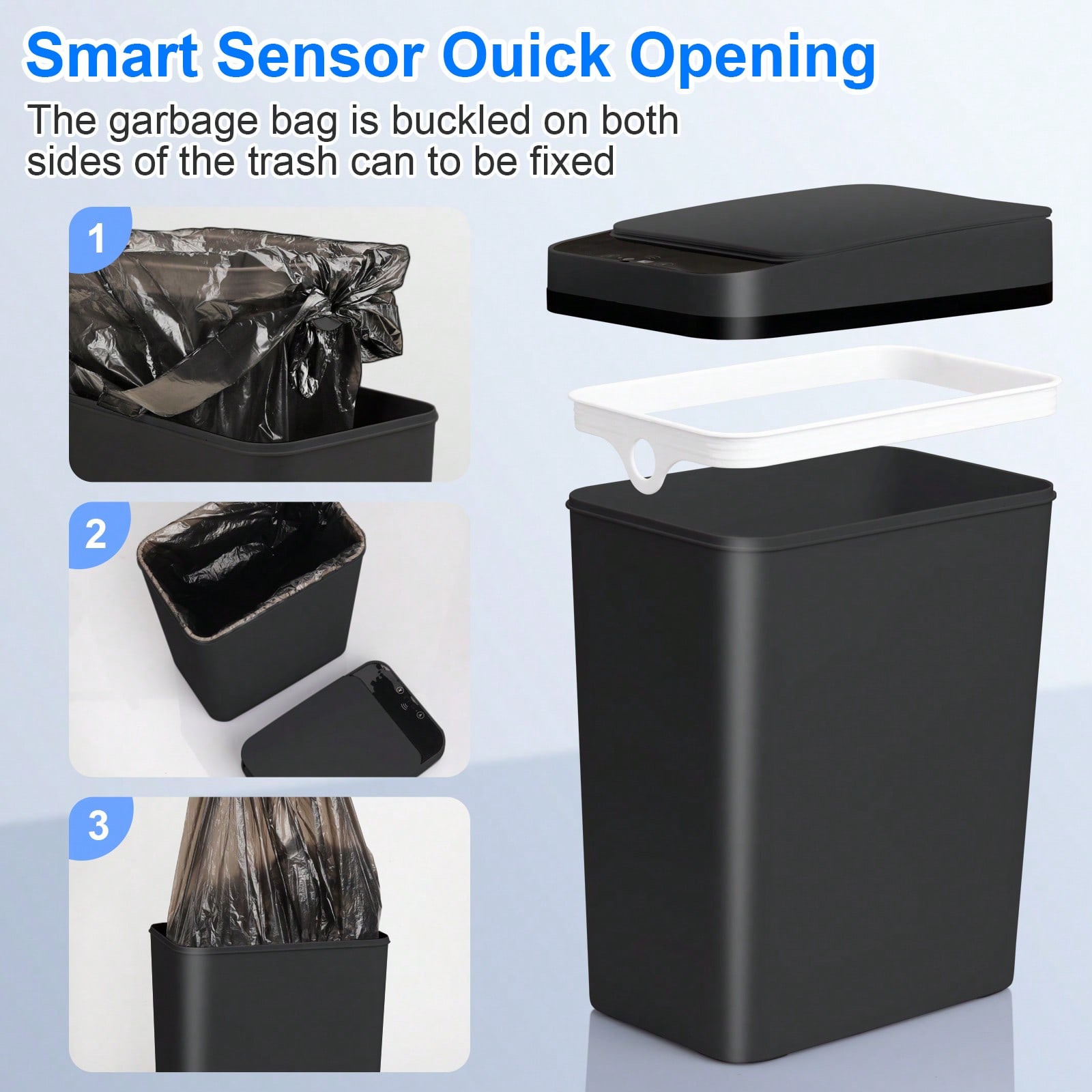 2 Pack 2.2 Gal & 4 Gal Bathroo - Smart Home Junkie recension och pris