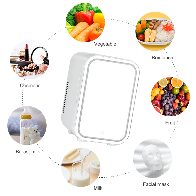 4L Mini Makeup Fridge WIth LED - Smart Home Retrofit recension och pris