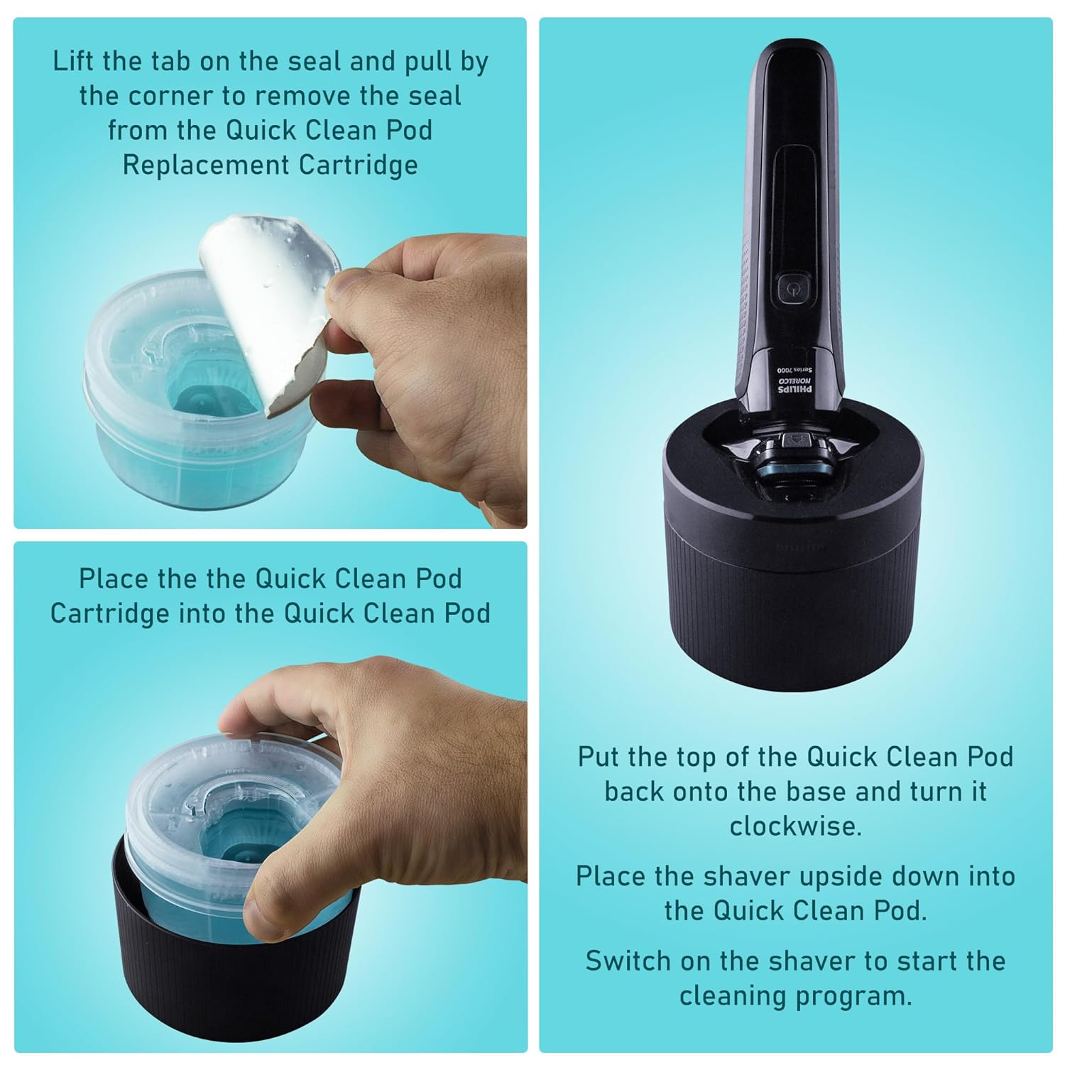 KVIFO 1/2/3 PCS Quick Clean Po - Smart Home Philips recension och pris