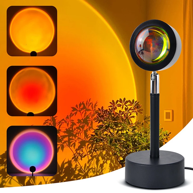 Smart LED Sunset Lamp Colorful - Smart Home Networking recension och pris
