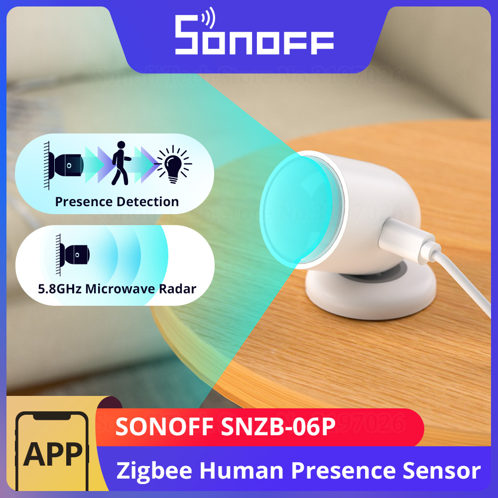 SONOFF SNZB-06P Zigbee Human P - Smart Home Retrofit recension och pris