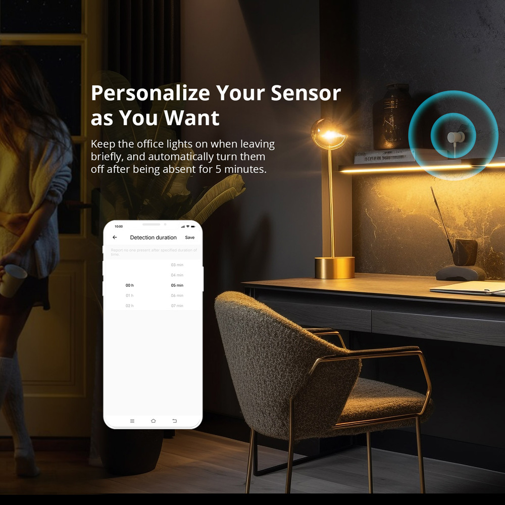 SONOFF SNZB-06P Zigbee Human P - Smart Home Retrofit recension och pris