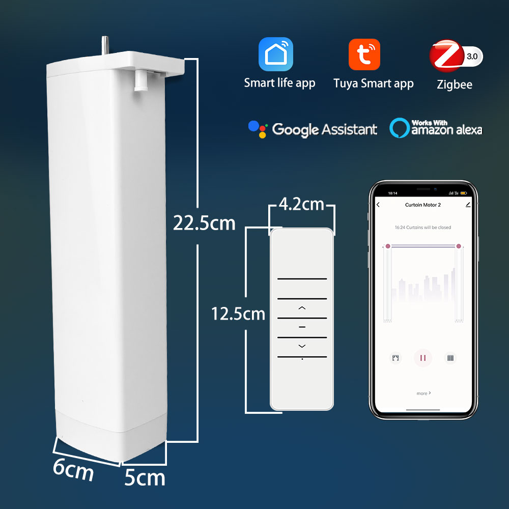 Tuya ZigBee Alexa Smart Curtai - Smart Home Windows App recension och pris