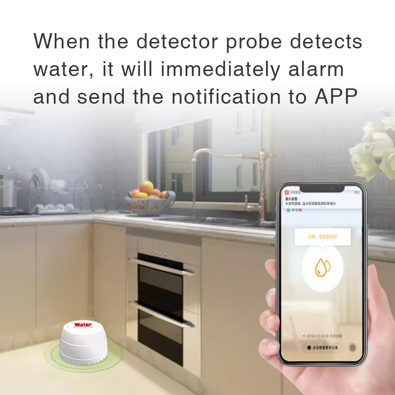 Tuya WiFi Water Leak Detector  - Wifi Water Leak Detector recension och pris