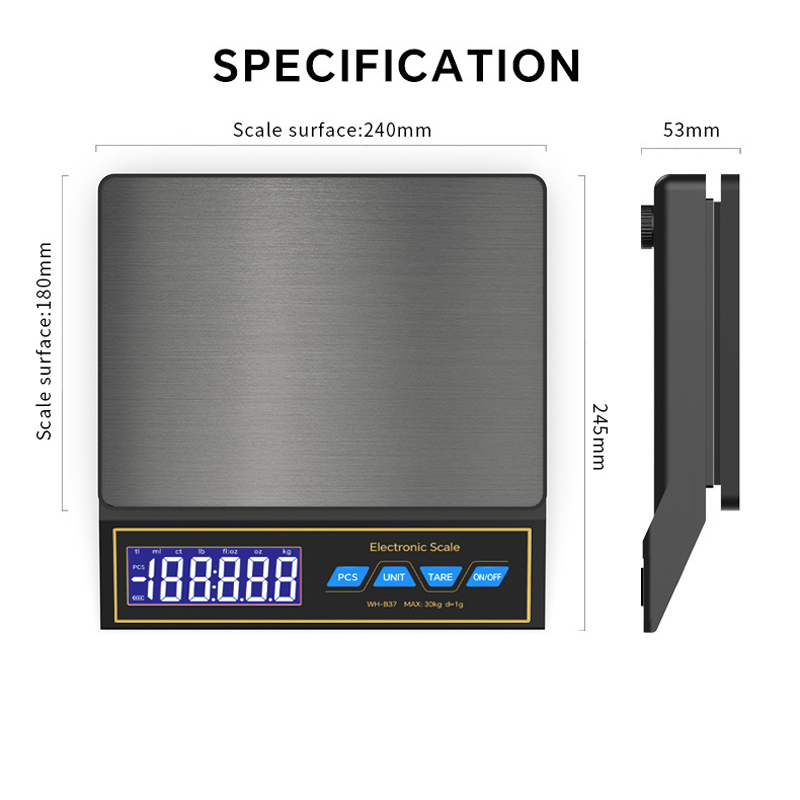 Electronic Kitchen Scale Recha - Smart Home Utensils recension och pris