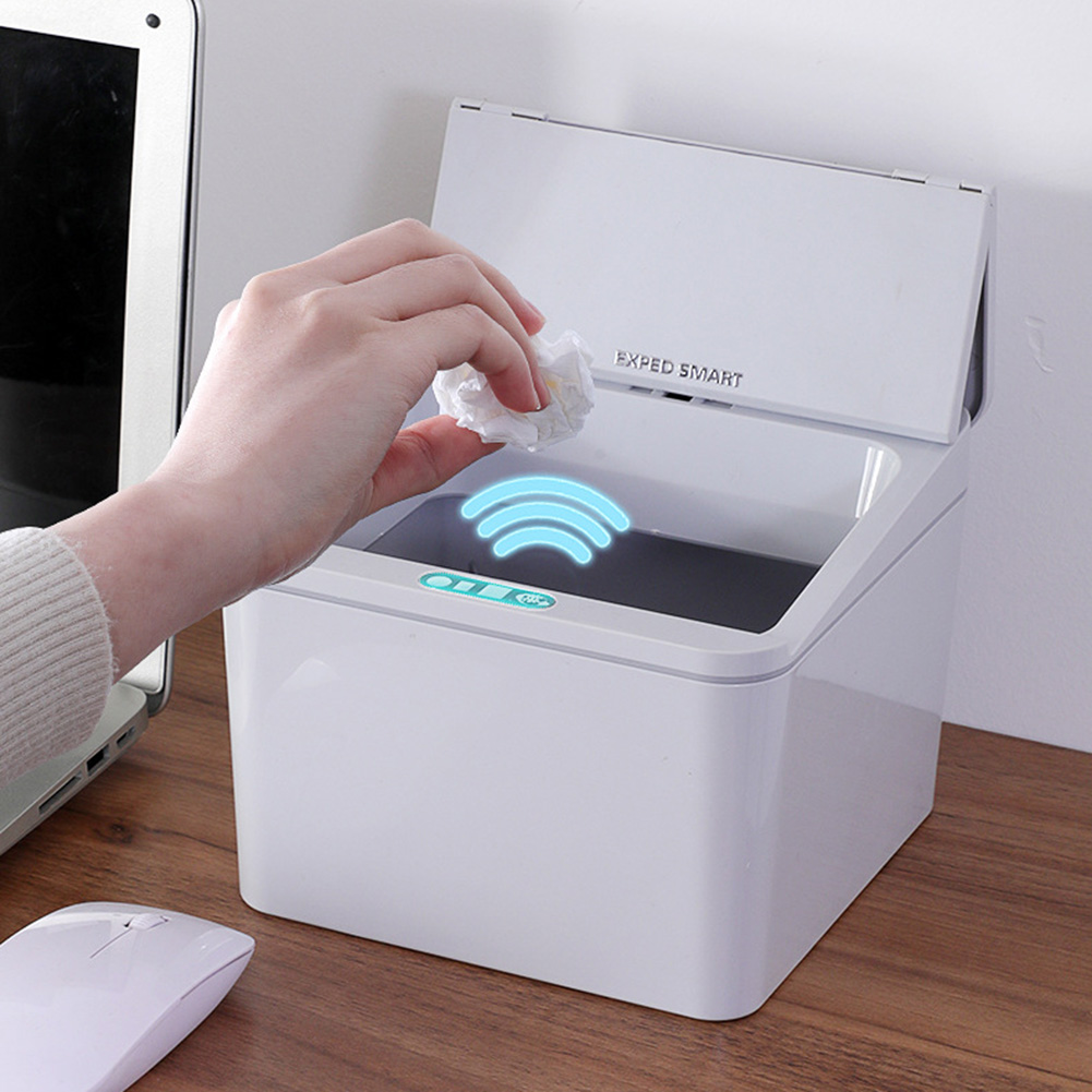 Electric Sensor Desktop Trash  - Smart Home Junkie recension och pris