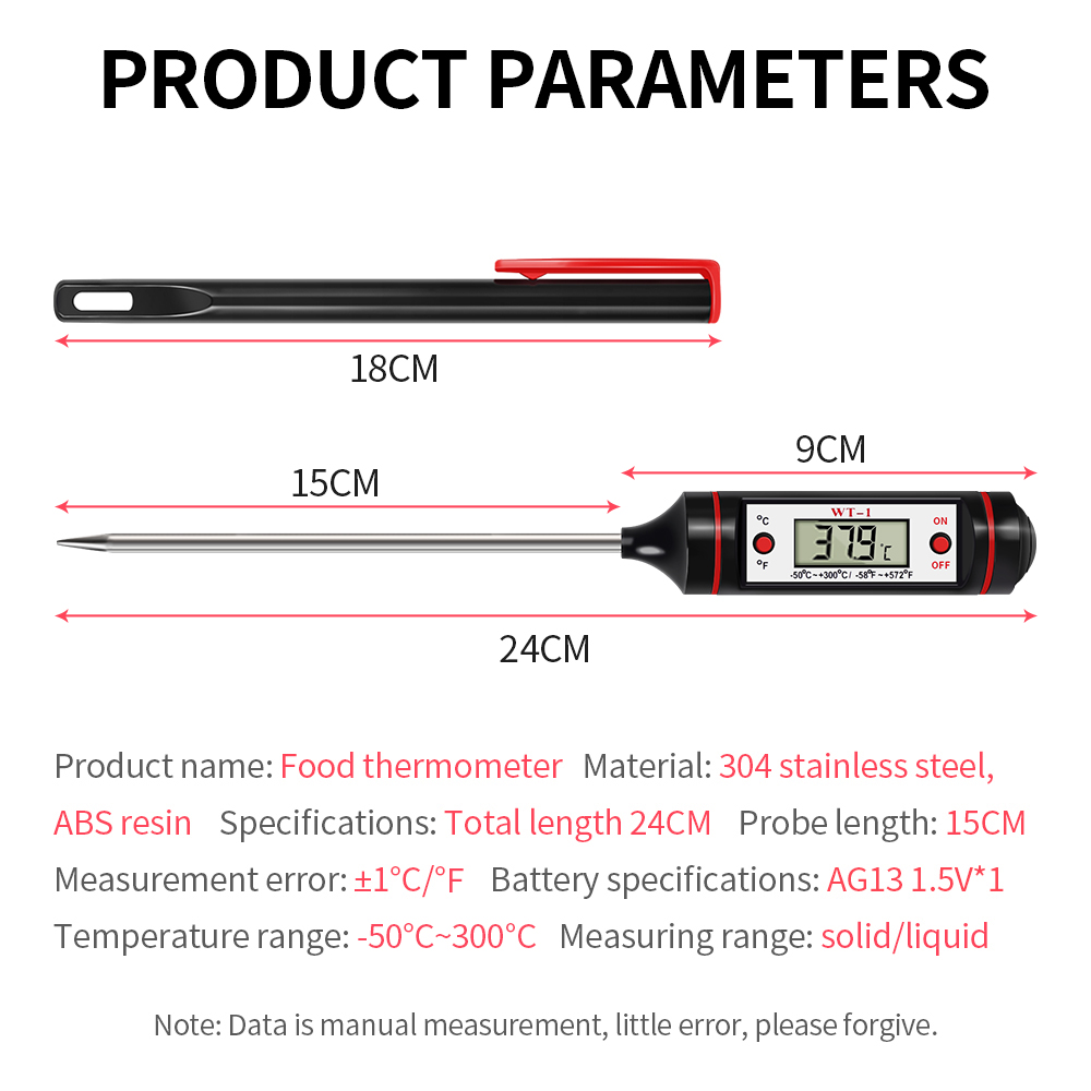 Digital Food Thermometer New M - Smart Home Utensils recension och pris