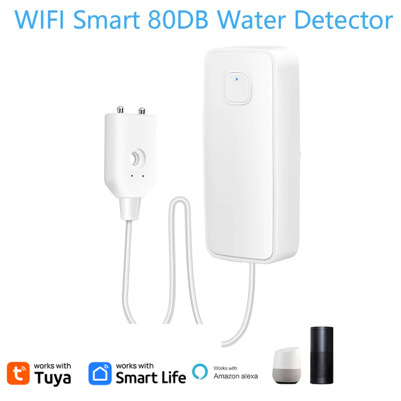 Tuya WiFi Smart Water Leak Sen - Wifi Water Leak Detector recension och pris