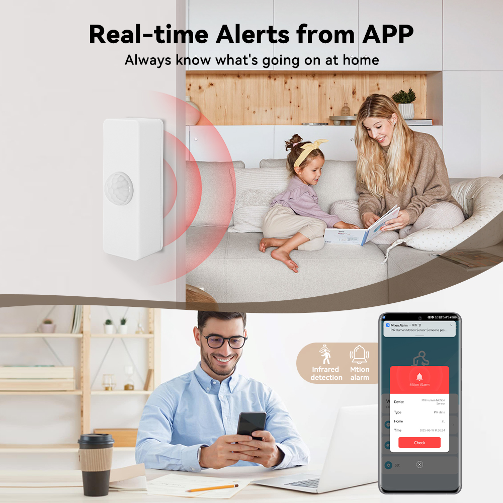 Tuya Smart PIR Motion Sensor S - Smart Home Networking recension och pris