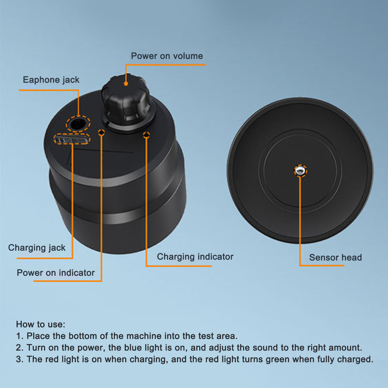 Wall Pipe Leak Listen Detector - Wifi Water Leak Detector recension och pris