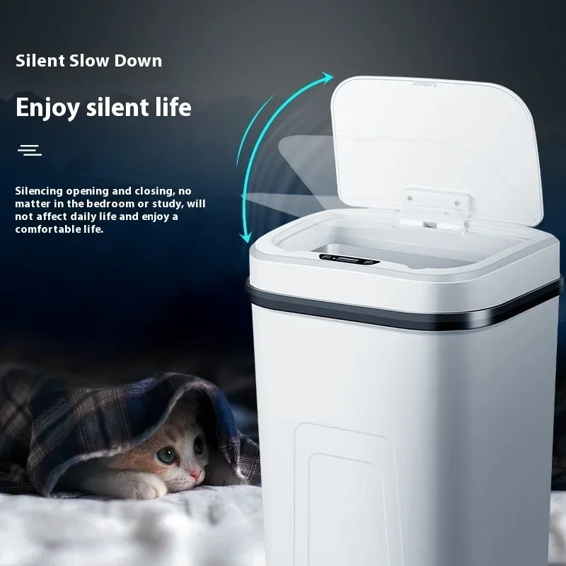 15L Smart Trash Can Automatic  - Smart Home Junkie recension och pris
