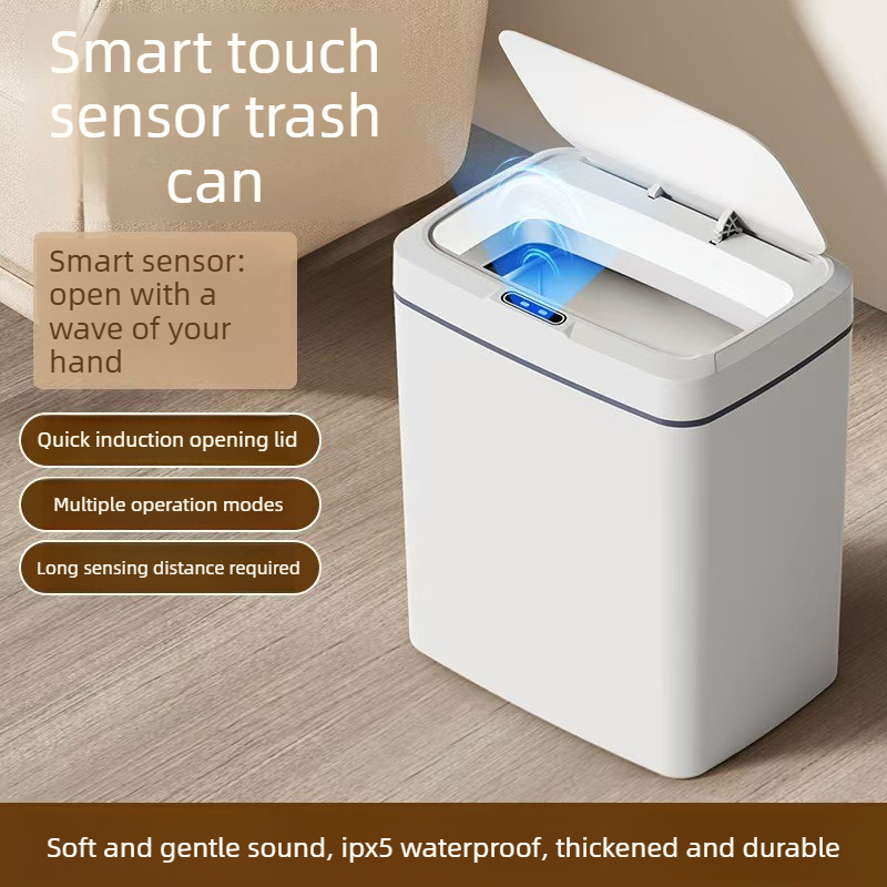 White Touchless 15L Smart Sens - Smart Home Junkie recension och pris