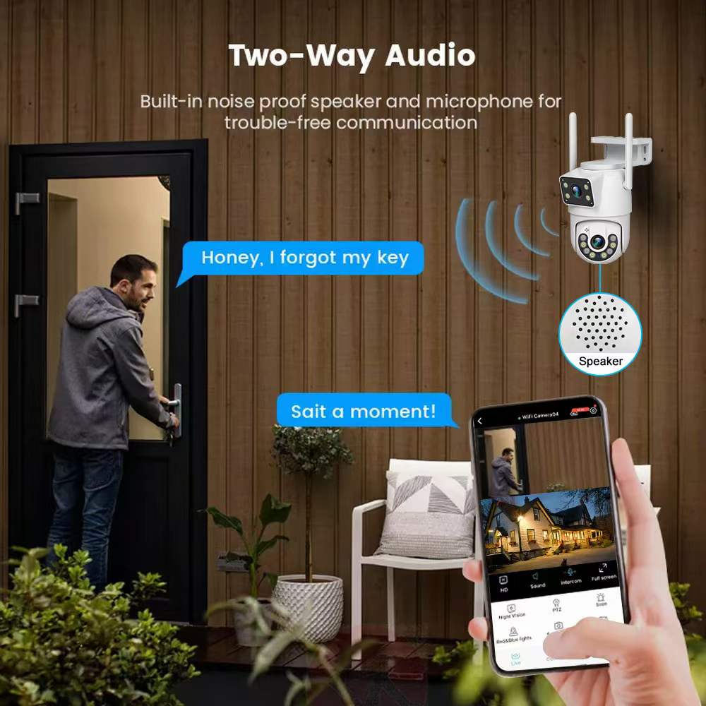 4MP UHD O-kam APP 2.4G&5G Dual - Smart Home Windows App recension och pris