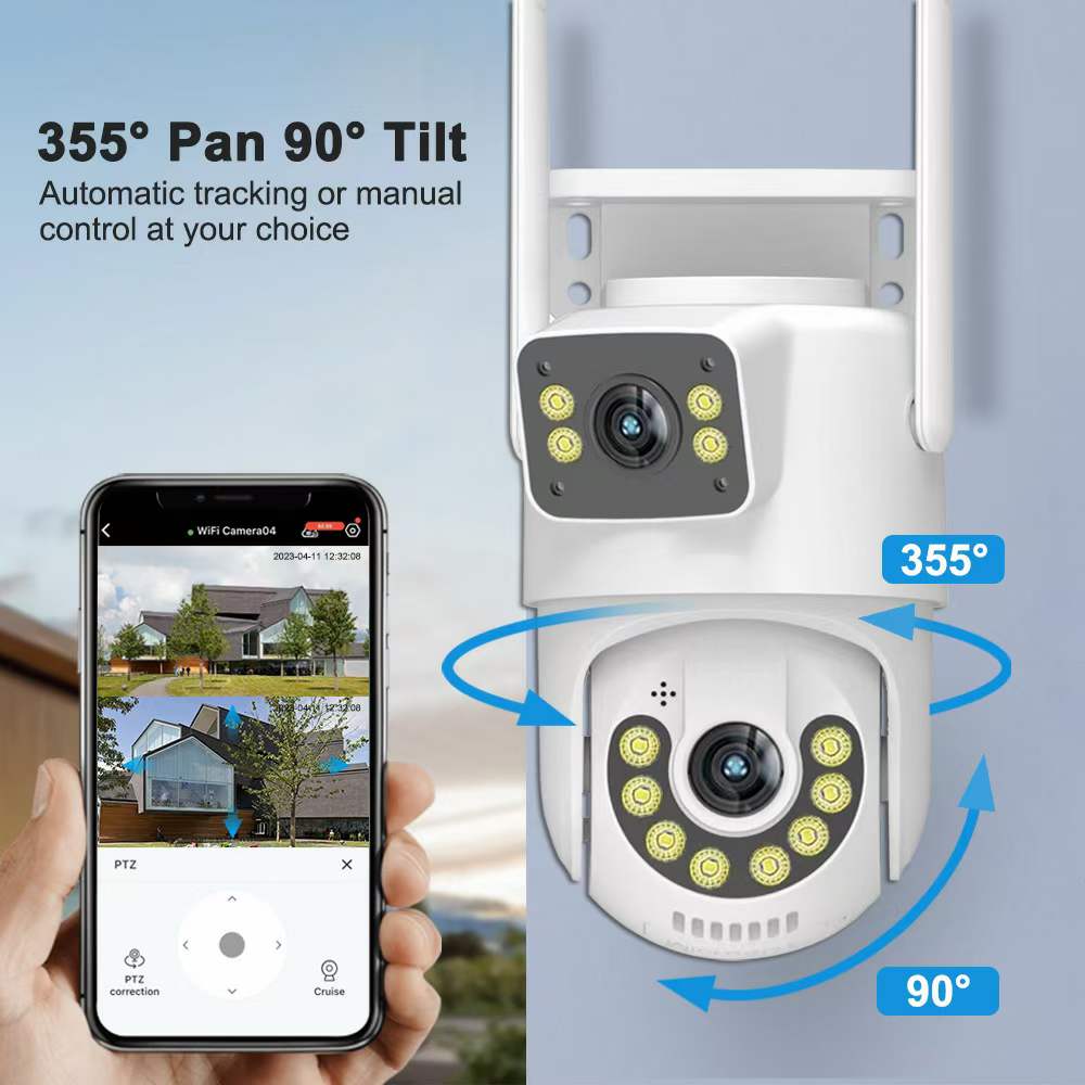 4MP UHD O-kam APP 2.4G&5G Dual - Smart Home Windows App recension och pris