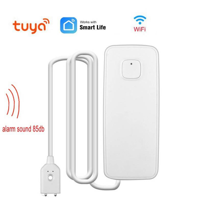 Tuya WiFi Smart Water Leak Sen - Wifi Water Leak Detector recension och pris