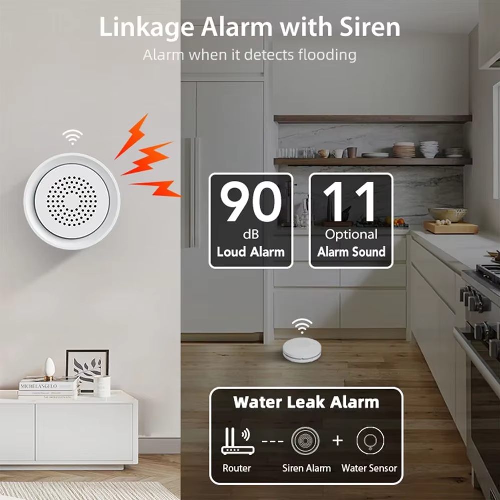 PHILE-Home Automation Wifi Wat - Wifi Water Leak Detector recension och pris