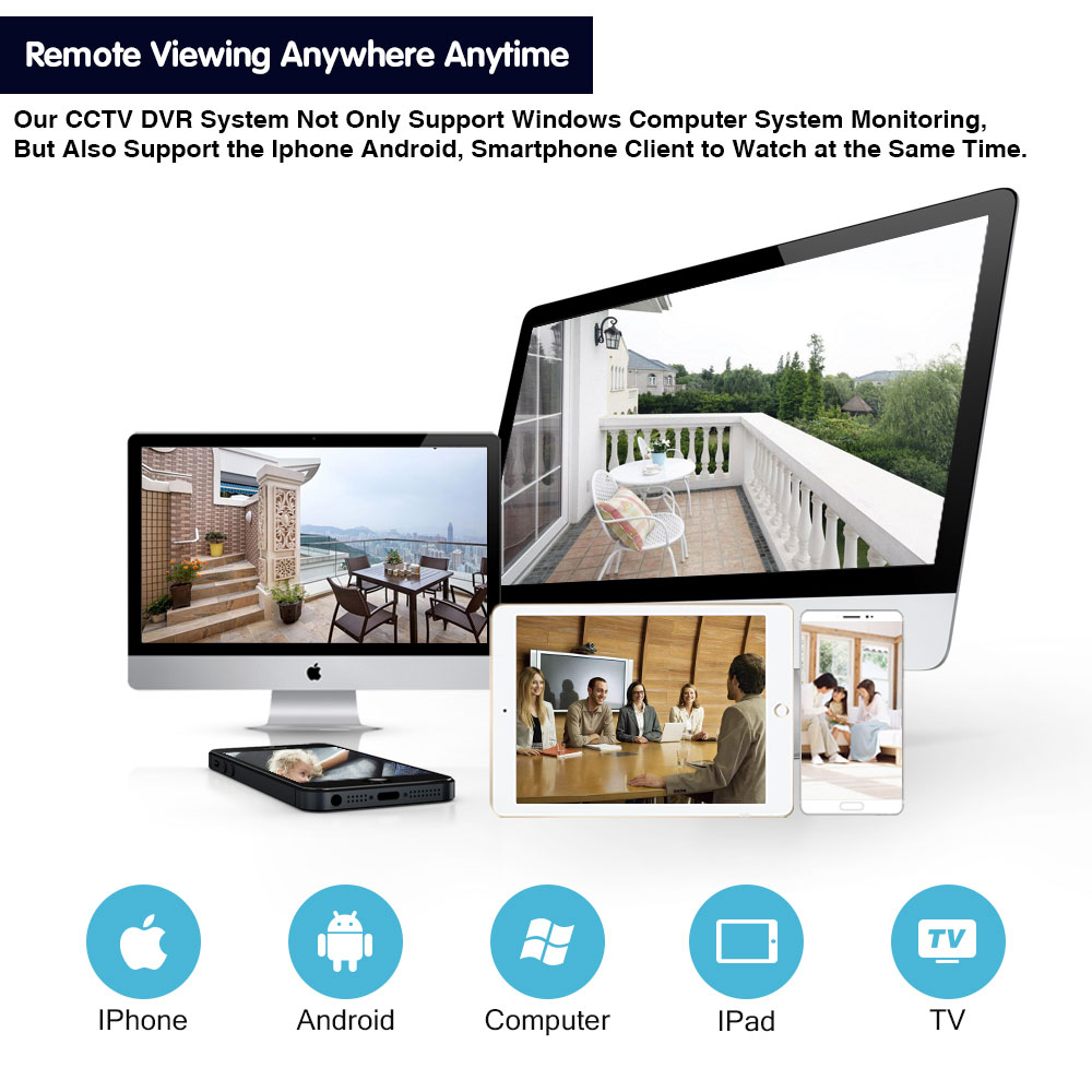 4K 8MP Security CCTV DVR Smart - Smart Home Microsoft recension och pris