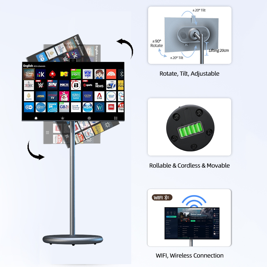 Smart Portable TV Display Mobi - Smart Home Ac recension och pris