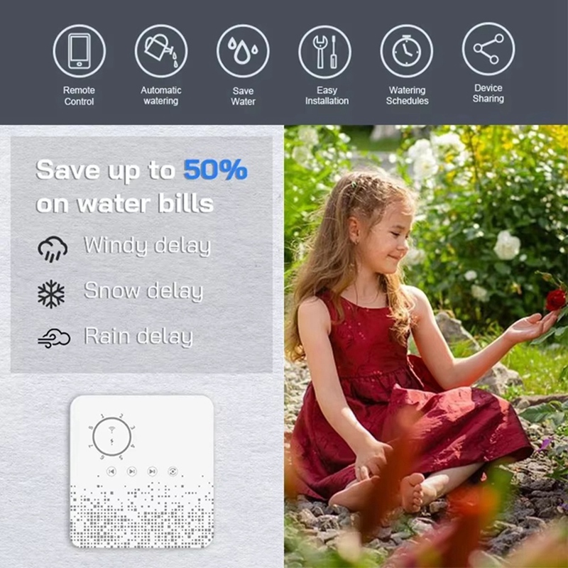 Tuya WiFi Smart Sprinkler Cont - Smart Home Devices recension och pris