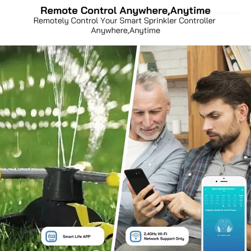 Tuya WiFi Smart Sprinkler Cont - Smart Home Devices recension och pris