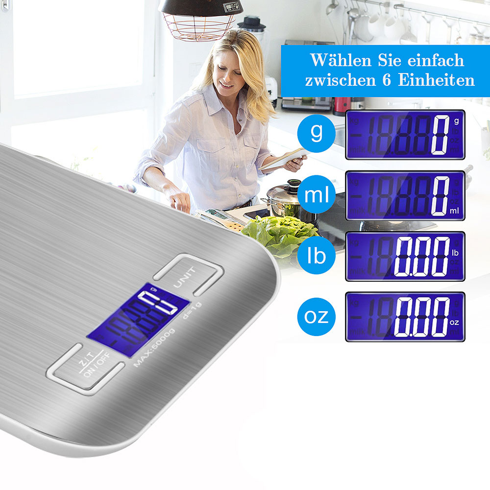 Digital Kitchen Scale LED Disp - Smart Home Utensils recension och pris