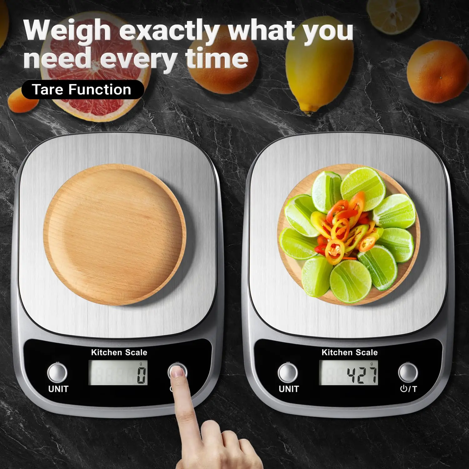 Digital Kitchen Scale LED Disp - Smart Home Utensils recension och pris