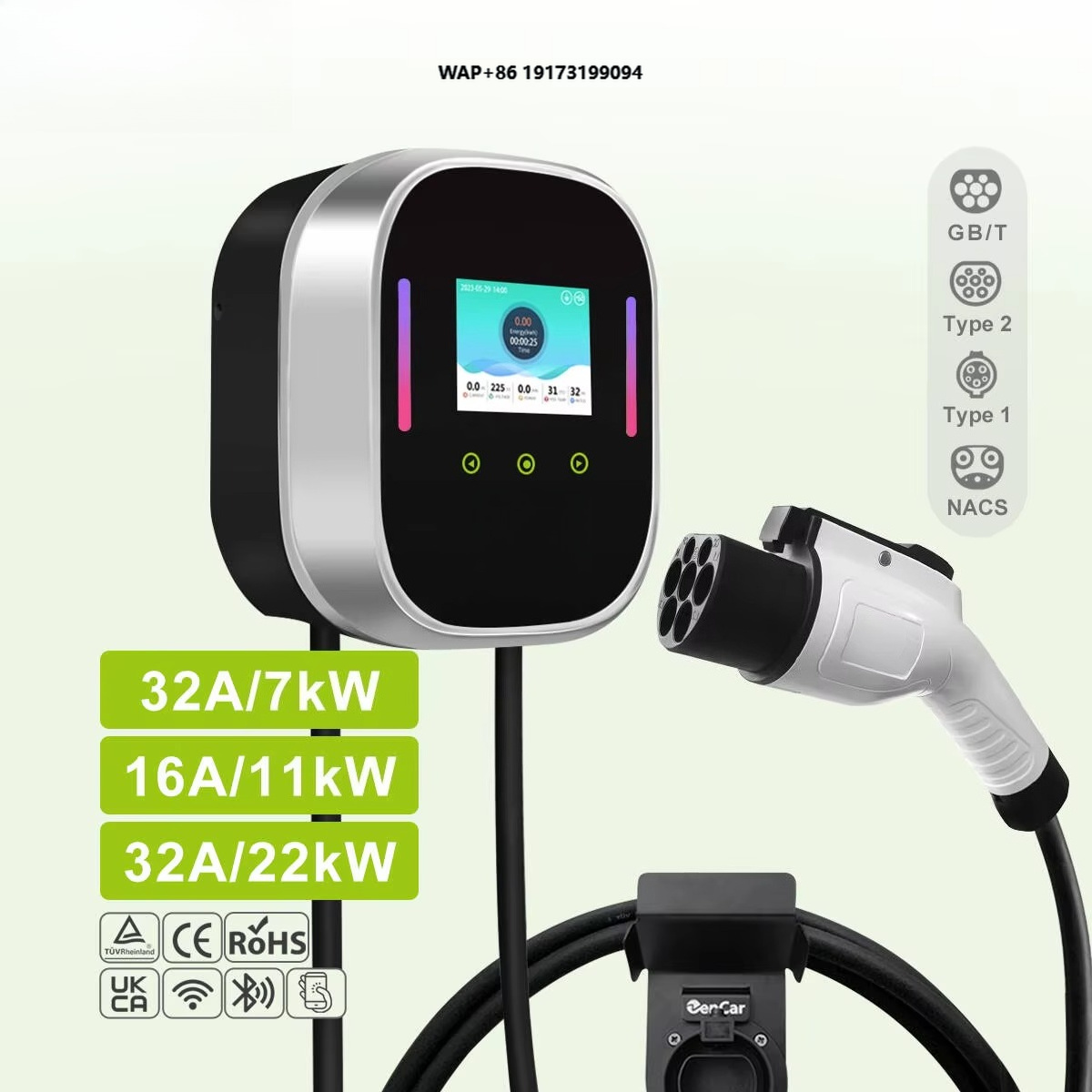 Smart EV Charger Wallbox 22kW  - Smart Home Ac recension och pris