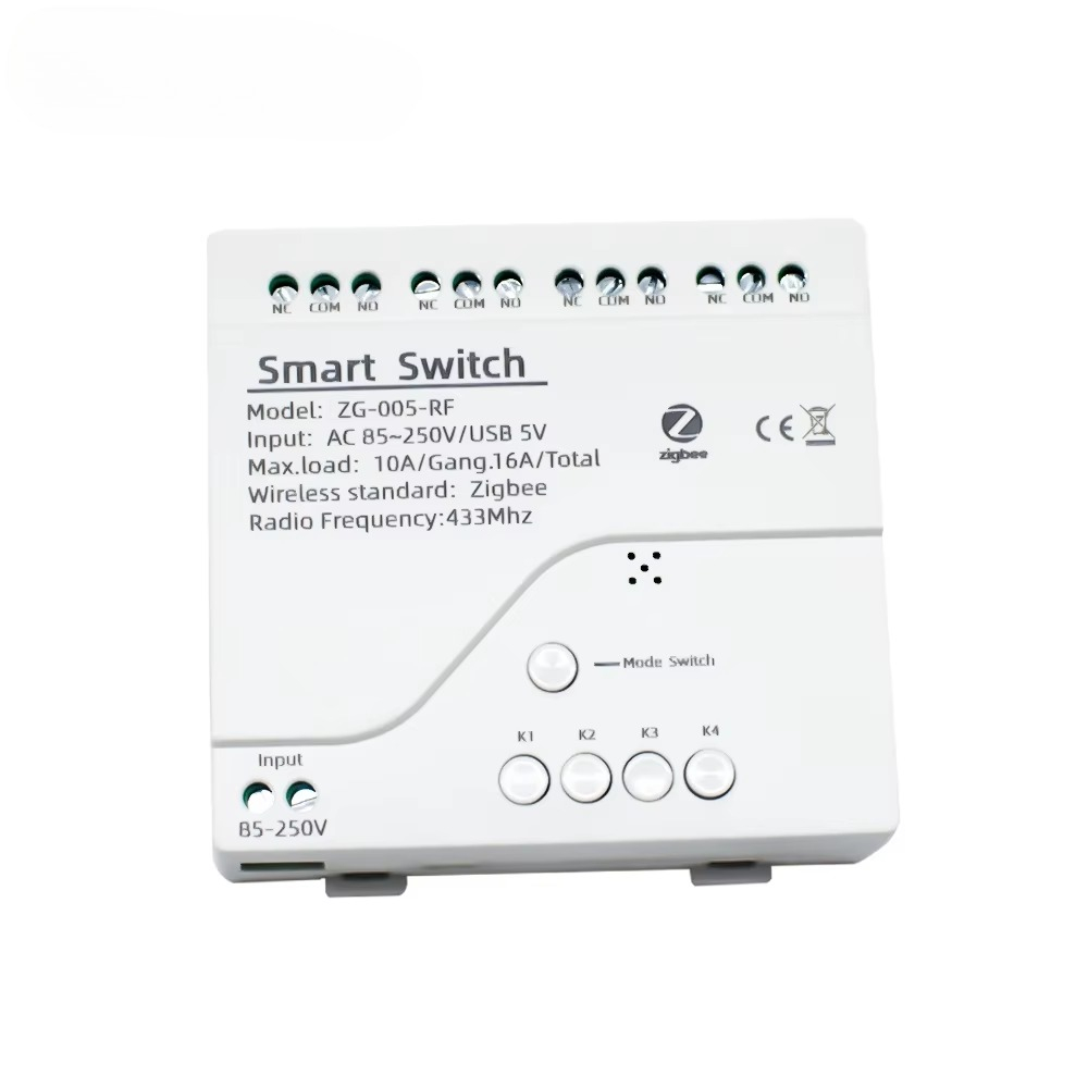 Tuya 4CH Zigbee Switch Relay M - Smart Home Ac recension och pris