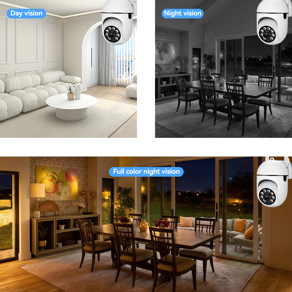 8MP 2.4G Wifi IP CCTV Camera C - Smart Home Windows App recension och pris