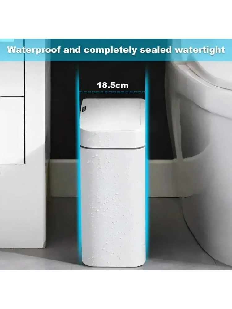 White Touchless 15L Smart Sens - Smart Home Junkie recension och pris
