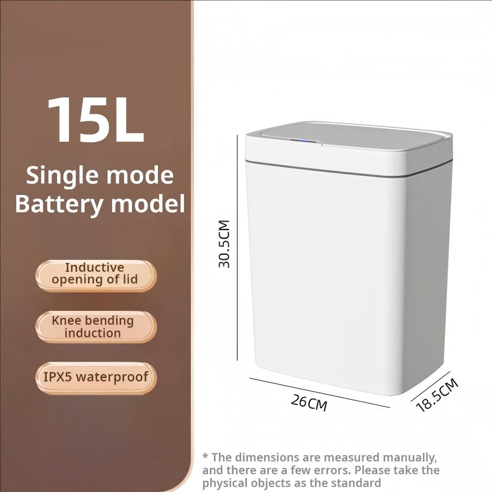 White Touchless 15L Smart Sens - Smart Home Junkie recension och pris