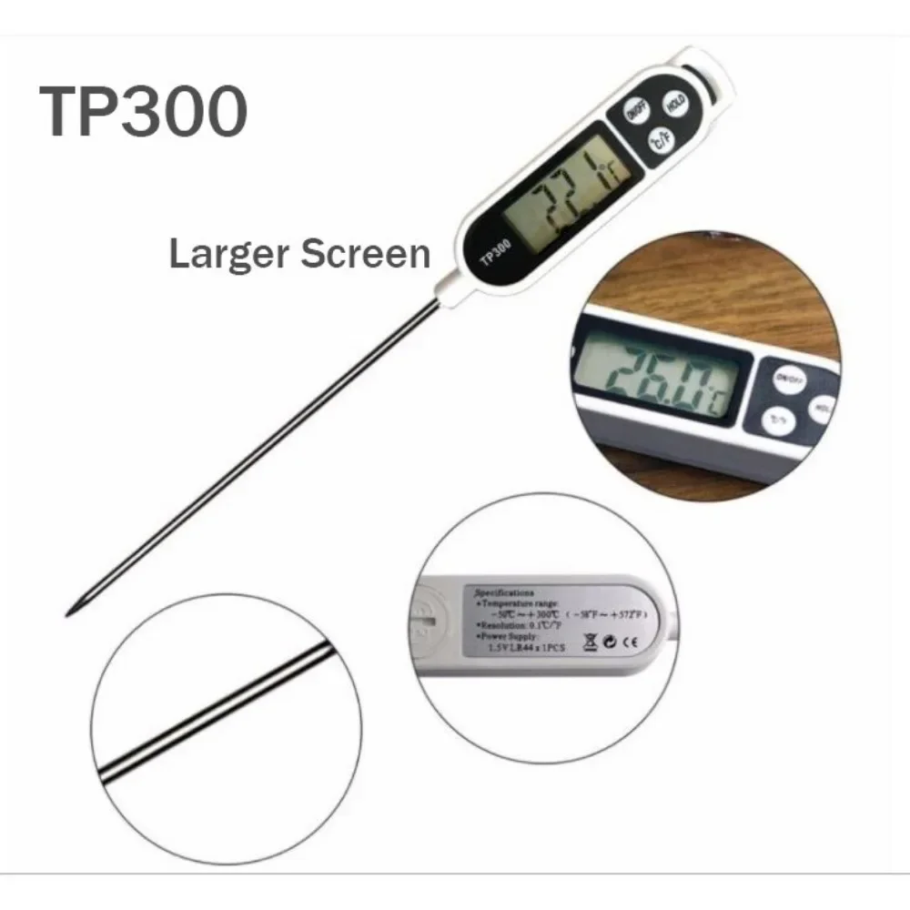 Food Thermometer TP300 Digital - Smart Home Utensils recension och pris