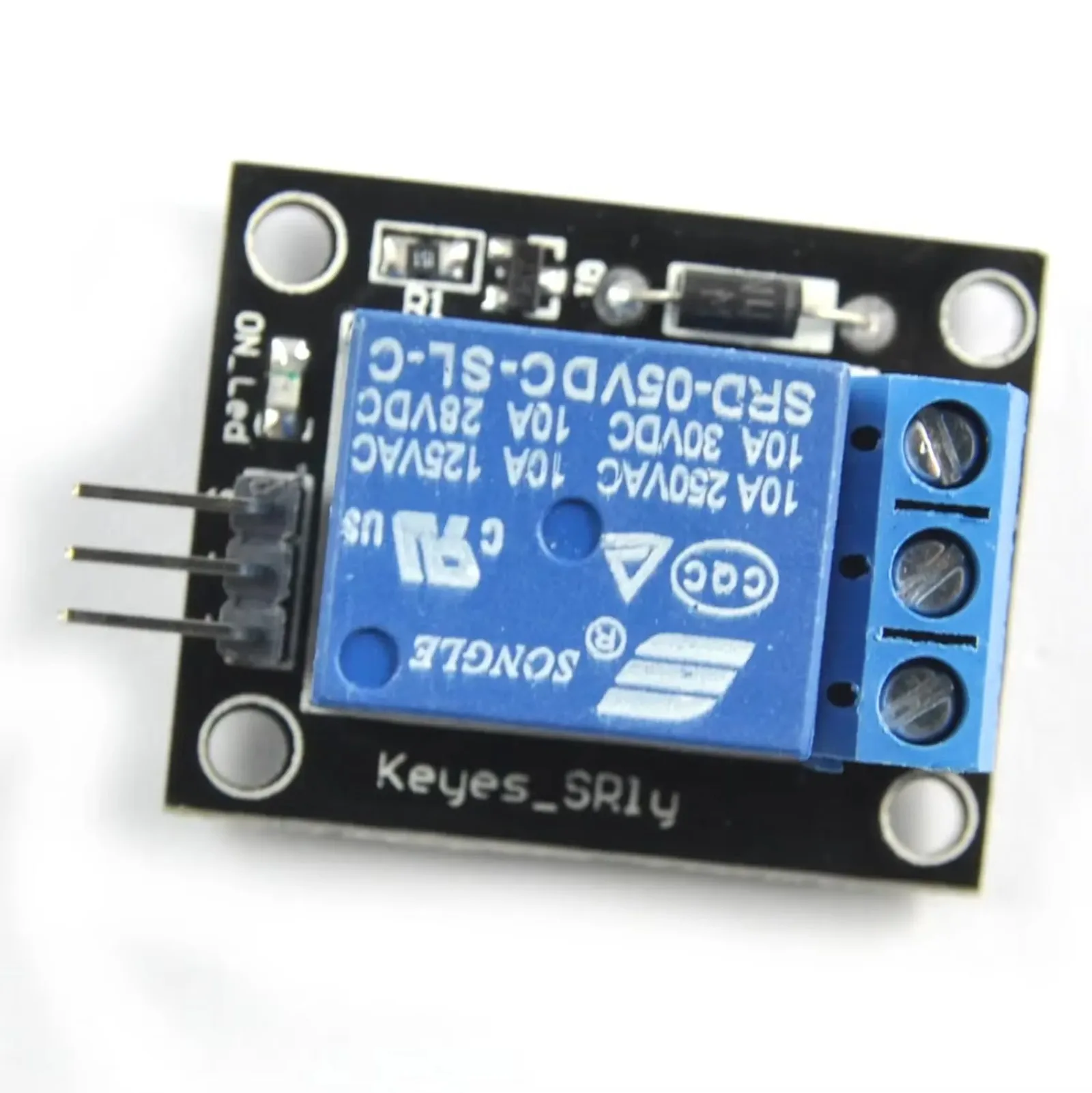 5PCS 1 Channel 5V Relay Module - Smart Home Kit For Arduino recension och pris