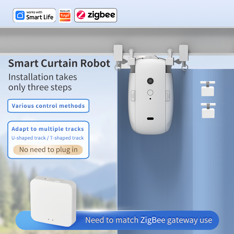 Zigbee Smart Curtain Driver Ro - Smart Home Devices recension och pris