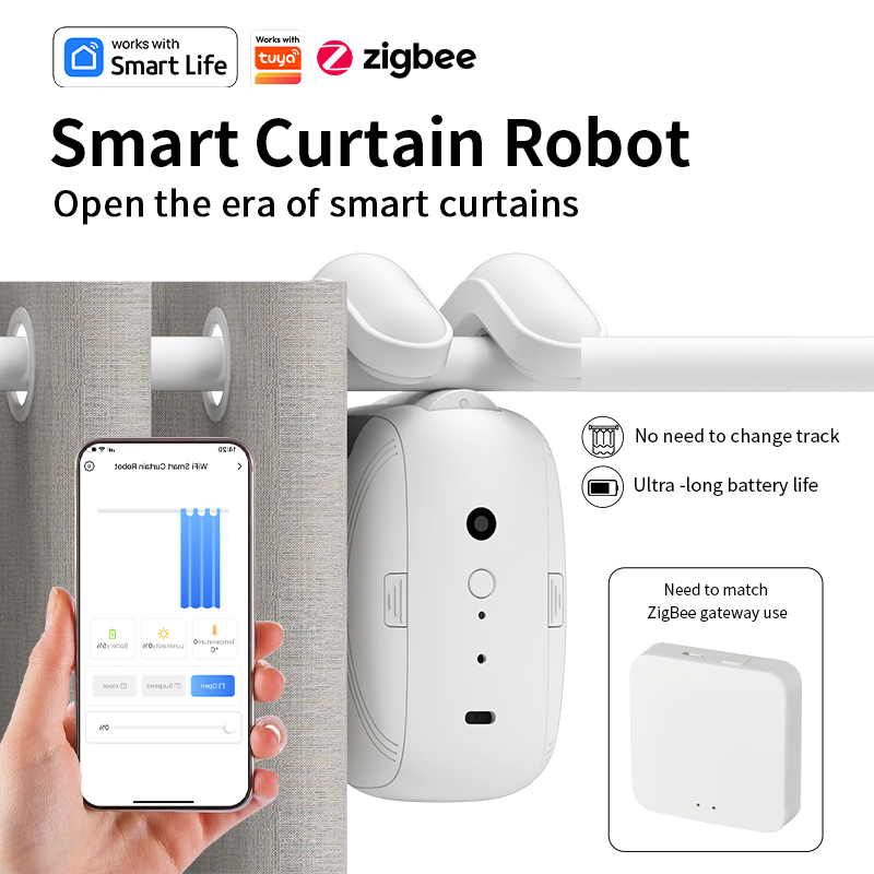 Zigbee Smart Curtain Driver Ro - Smart Home Devices recension och pris