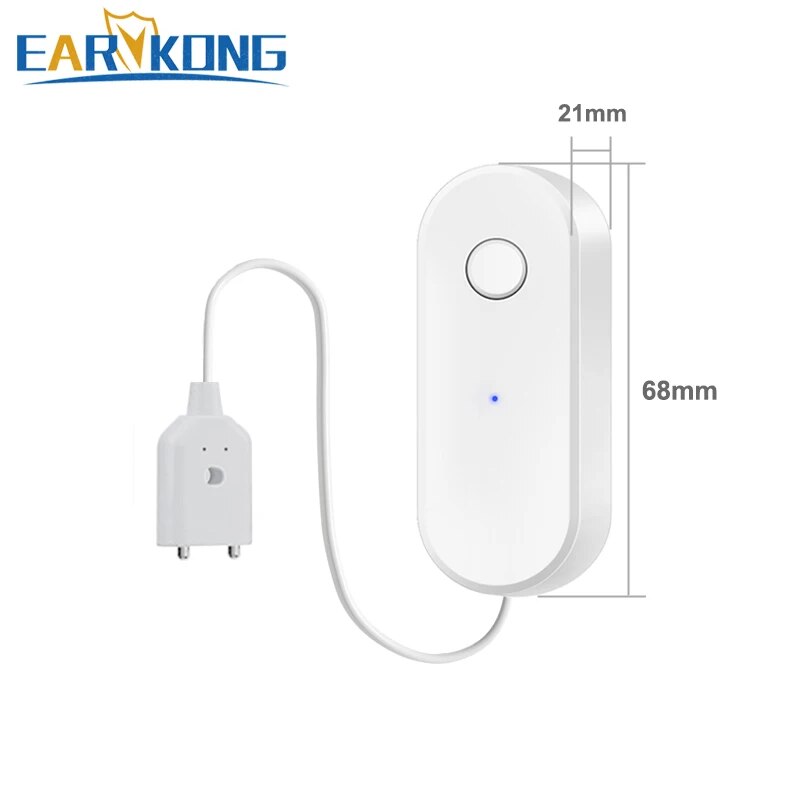 Tuya WiFi Smart Water Leak Sen - Wifi Water Leak Detector recension och pris